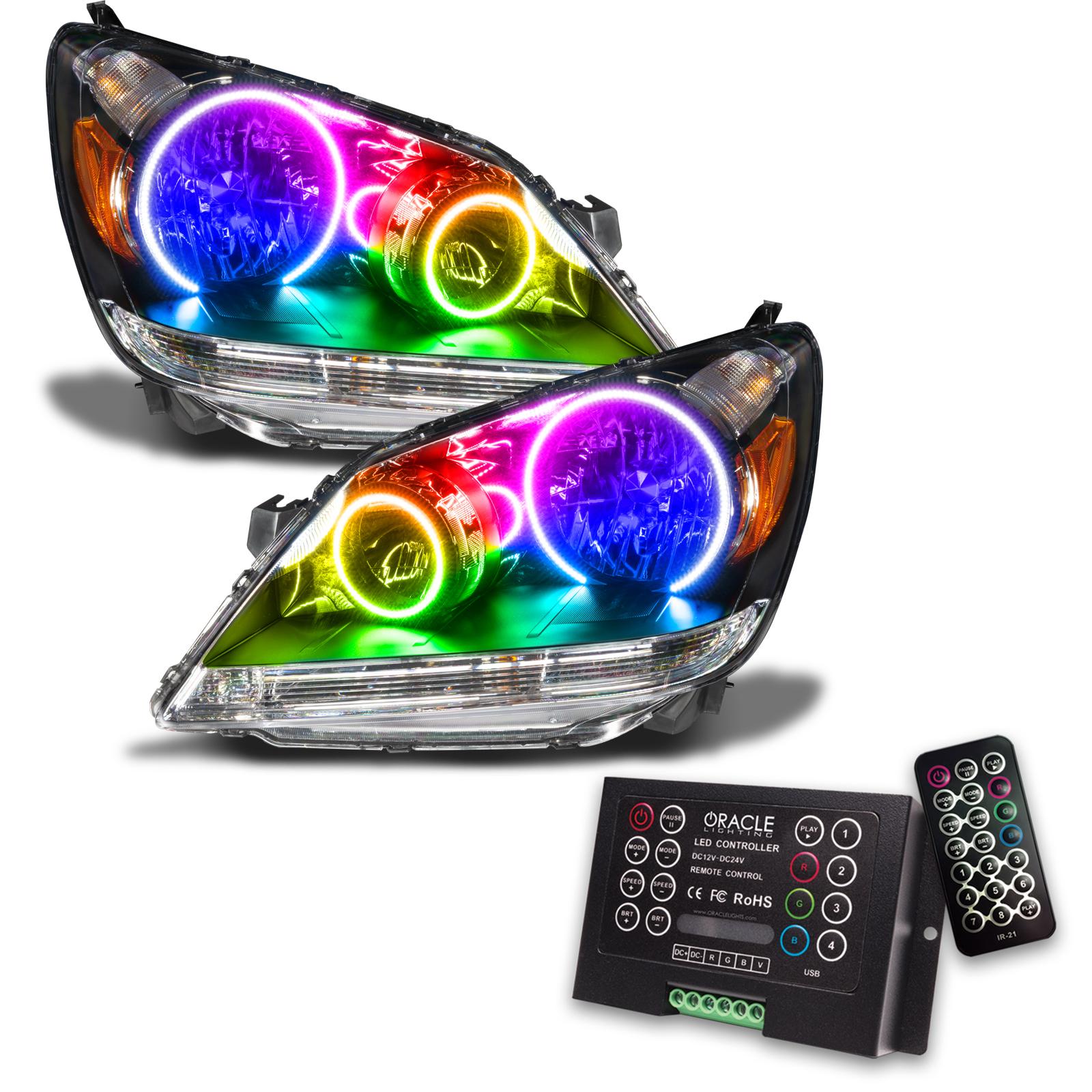 Oracle Lighting Smd Pre-Assembled Headlights, Colorshift 2.0 (2005-2007 Odyssey) - 7062-333