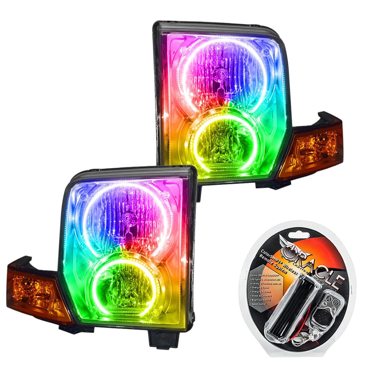 Oracle Lighting Smd Pre-Assembled Headlights, Colorshift (2006-2010 Commander) - 7063-330