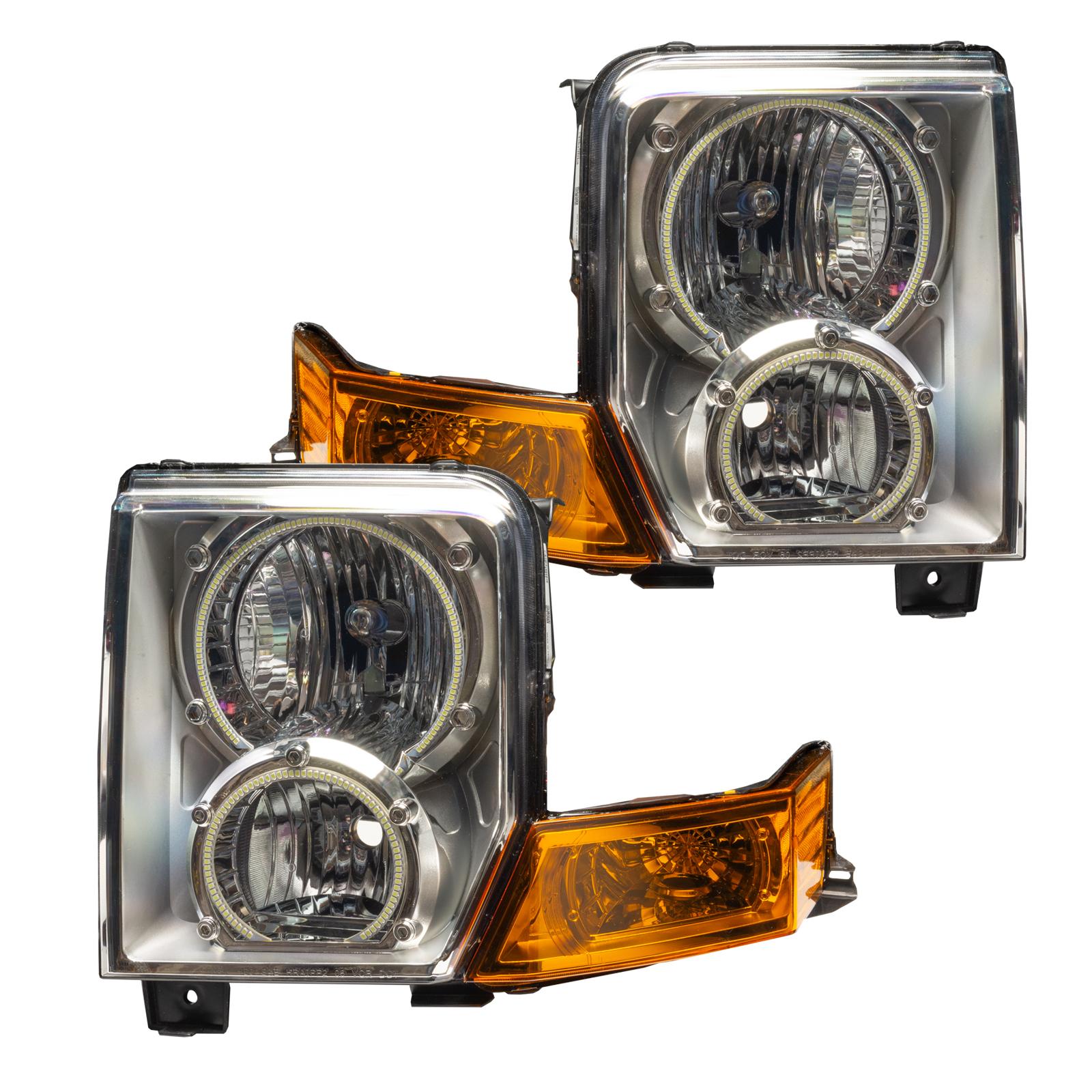 Oracle Lighting Smd Pre-Assembled Headlights, Colorshift - No Controller (2006-2010 Commander) - 7063-334