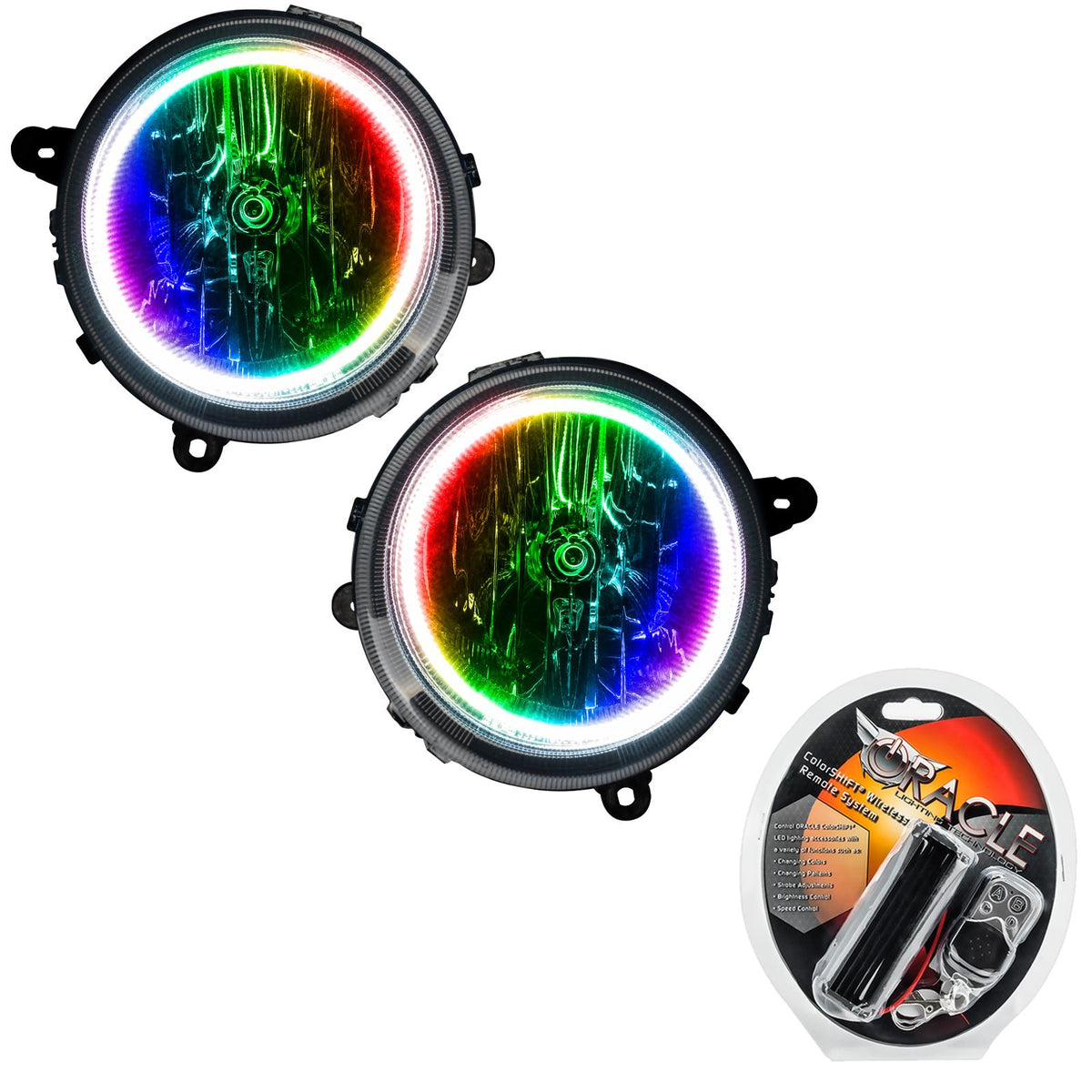 Oracle Lighting Smd Pre-Assembled Headlights, Colorshift (2007-2010 Compass) - 7065-330