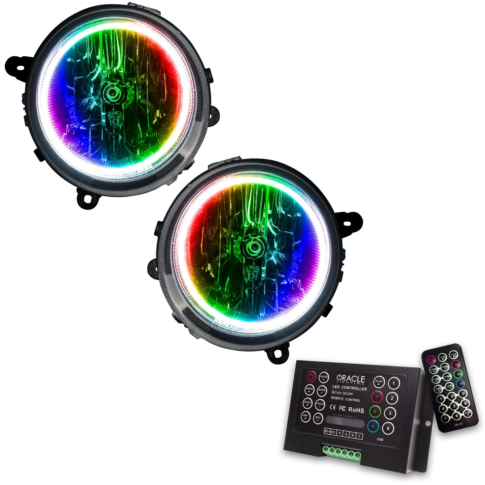 Oracle Lighting Smd Pre-Assembled Headlights, Colorshift 2.0 (2007-2010 Compass) - 7065-333
