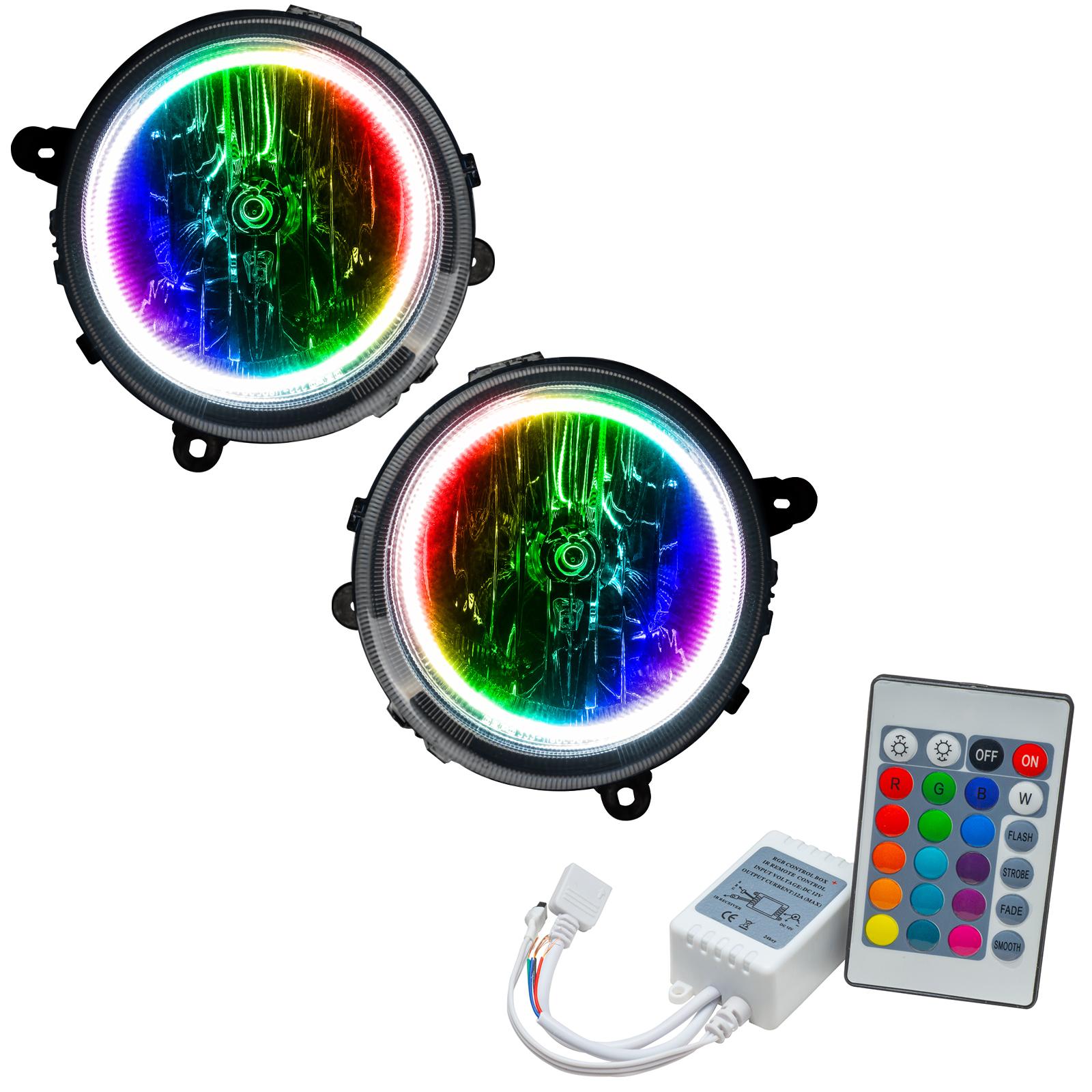 Oracle Lighting Smd Pre-Assembled Headlights, Colorshift - Simple (2007-2010 Compass) - 7065-504
