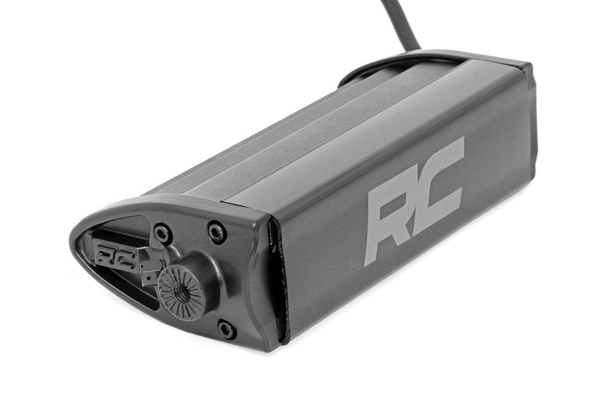 Rough Country 6-inch Cree LED Light Bar (Single, Black Series) - 70707BL