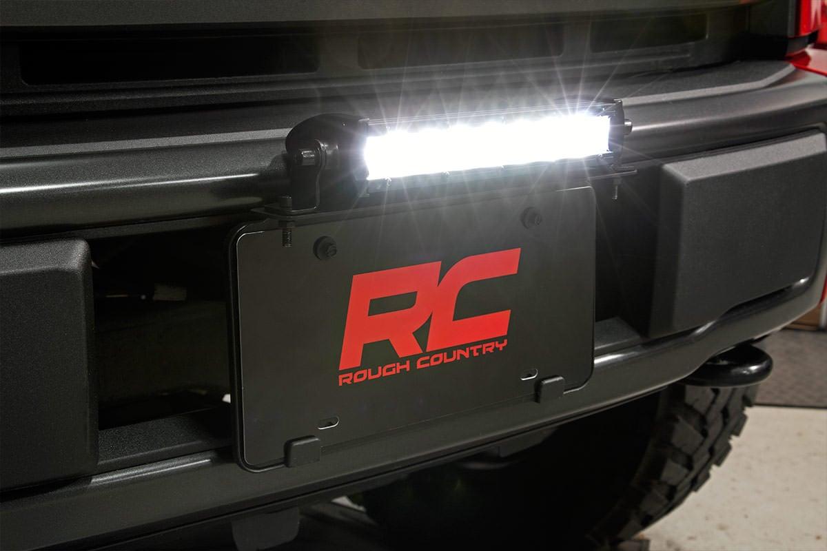 Rough Country 6-inch Cree LED Light Bar (Single, Black Series) - 70707BL