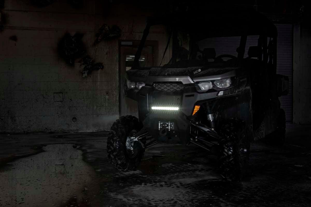 Rough Country 12-inch Black Series Single Row CREE LED Light Bar - 70712BL