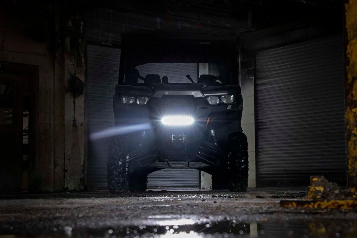 Rough Country 12-inch Black Series Single Row CREE LED Light Bar - 70712BL
