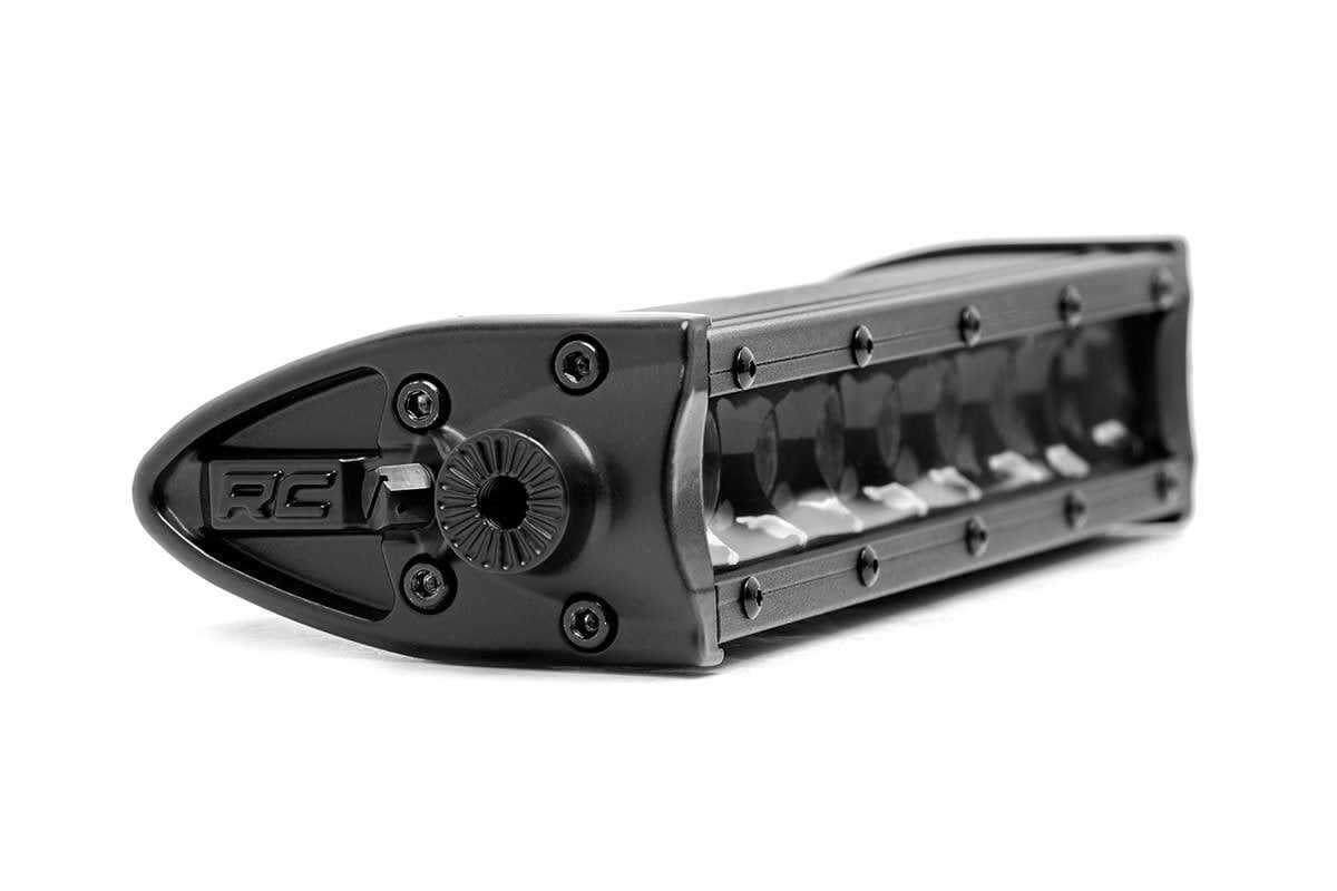 Rough Country 8-inch Black Series CREE LED Single Row Light Bar - 70718BL