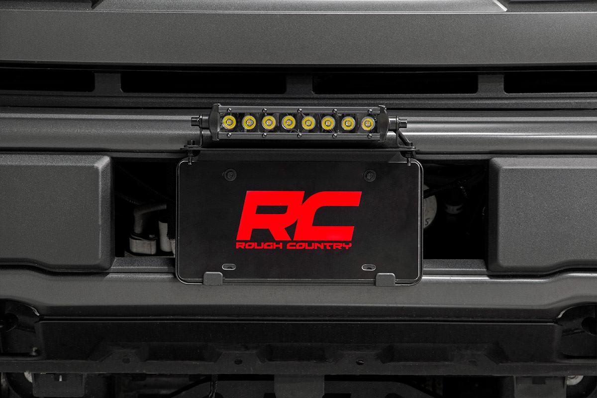 Rough Country 8-inch Black Series CREE LED Single Row Light Bar - 70718BL