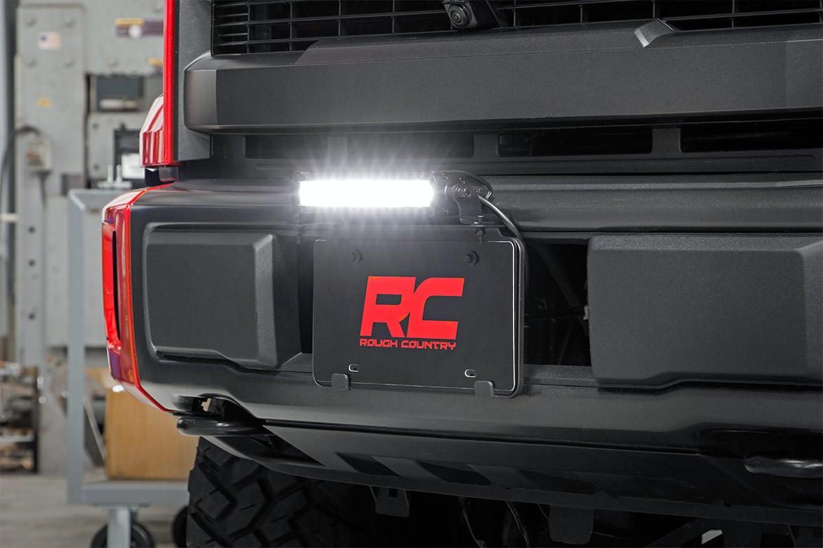 Rough Country 8-inch Black Series CREE LED Single Row Light Bar - 70718BL
