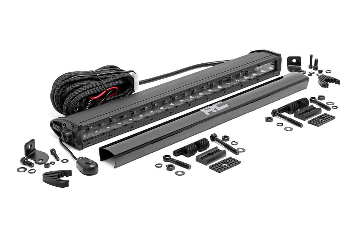 Rough Country 20-inch Black Series Single Row CREE LED Light Bar - 70720BL