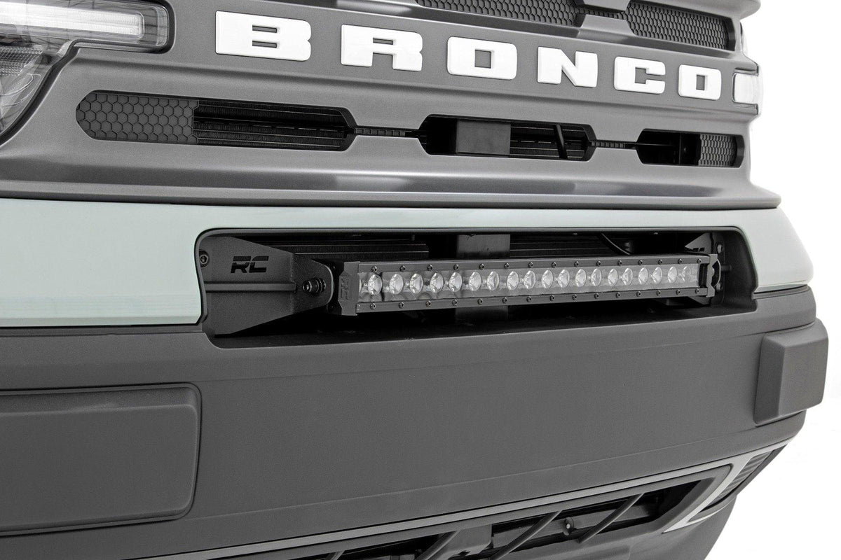Rough Country 20-inch Black Series Single Row CREE LED Light Bar - 70720BL