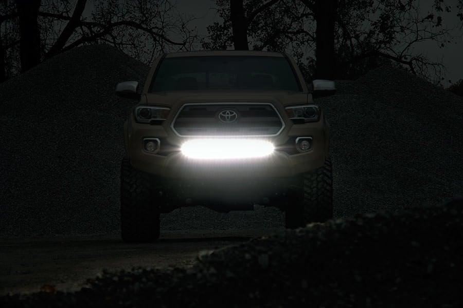 Rough Country 30-inch Black Series Single Row CREE LED Light Bar - 70730BL