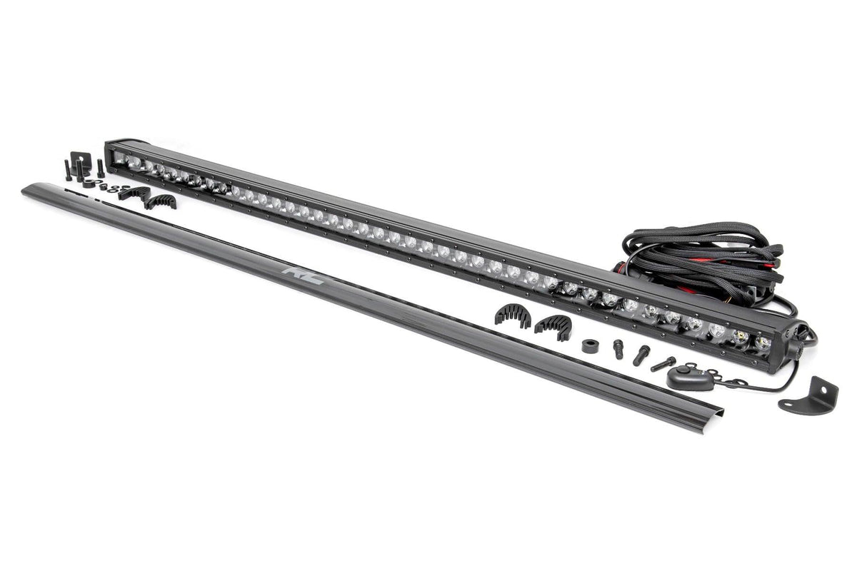 Rough Country 40-inch Cree LED Light Bar - (Single Row; Black Series) - 70740BL
