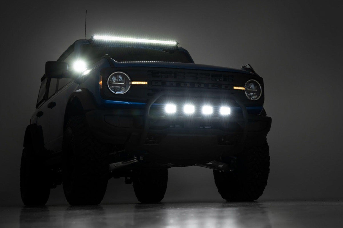 Rough Country 40-inch Cree LED Light Bar - (Single Row; Black Series) - 70740BL