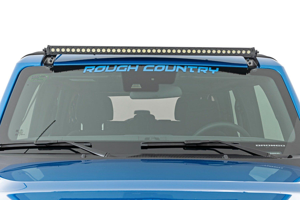 Rough Country 40-inch Cree LED Light Bar - (Single Row; Black Series) - 70740BL