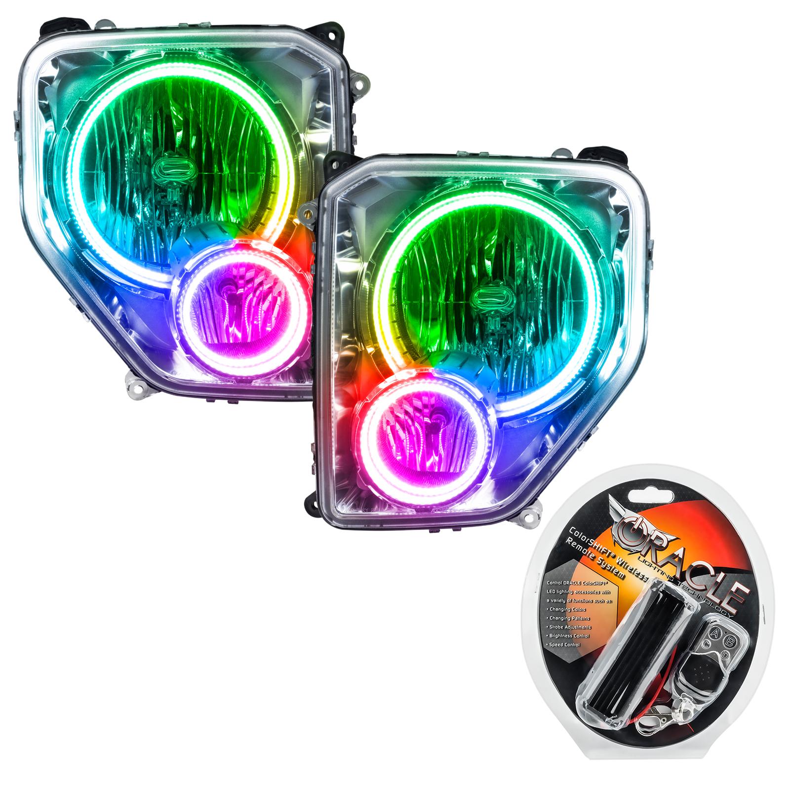 Oracle Lighting Smd Pre-Assembled Headlights Colorshift (2008-2012 Liberty) - 7075-330