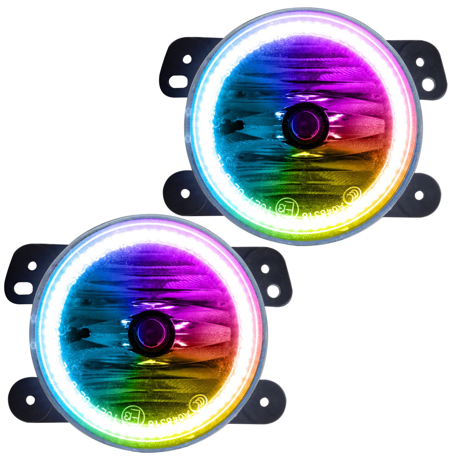 Oracle Lighting Smd Fog Lights, Colorshift Dynamic (2007-2009 Wrangler) - 7080-332