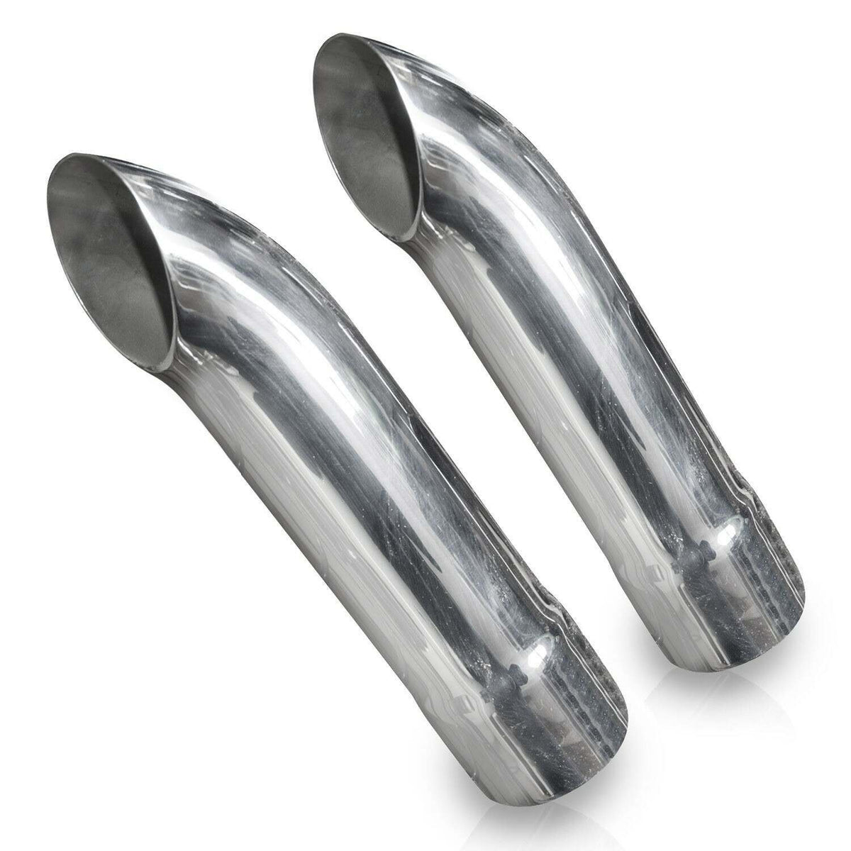 Stainless Works Short Turn Down Tips 2-1/2" Inlet - 7080250