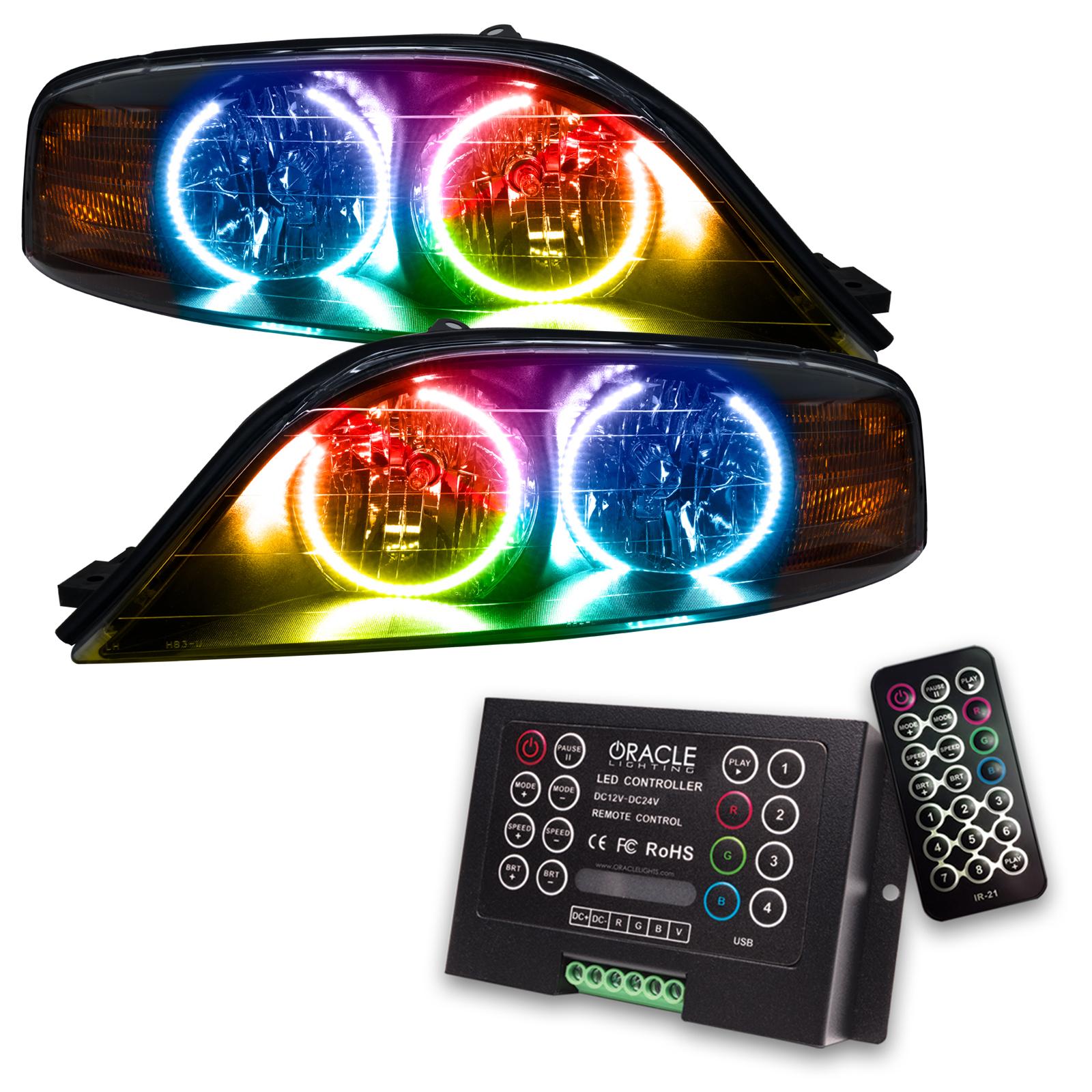 Oracle Lighting Smd Pre-Assembled Headlights, Colorshift 2.0 (2000-2002 LS) - 7082-333