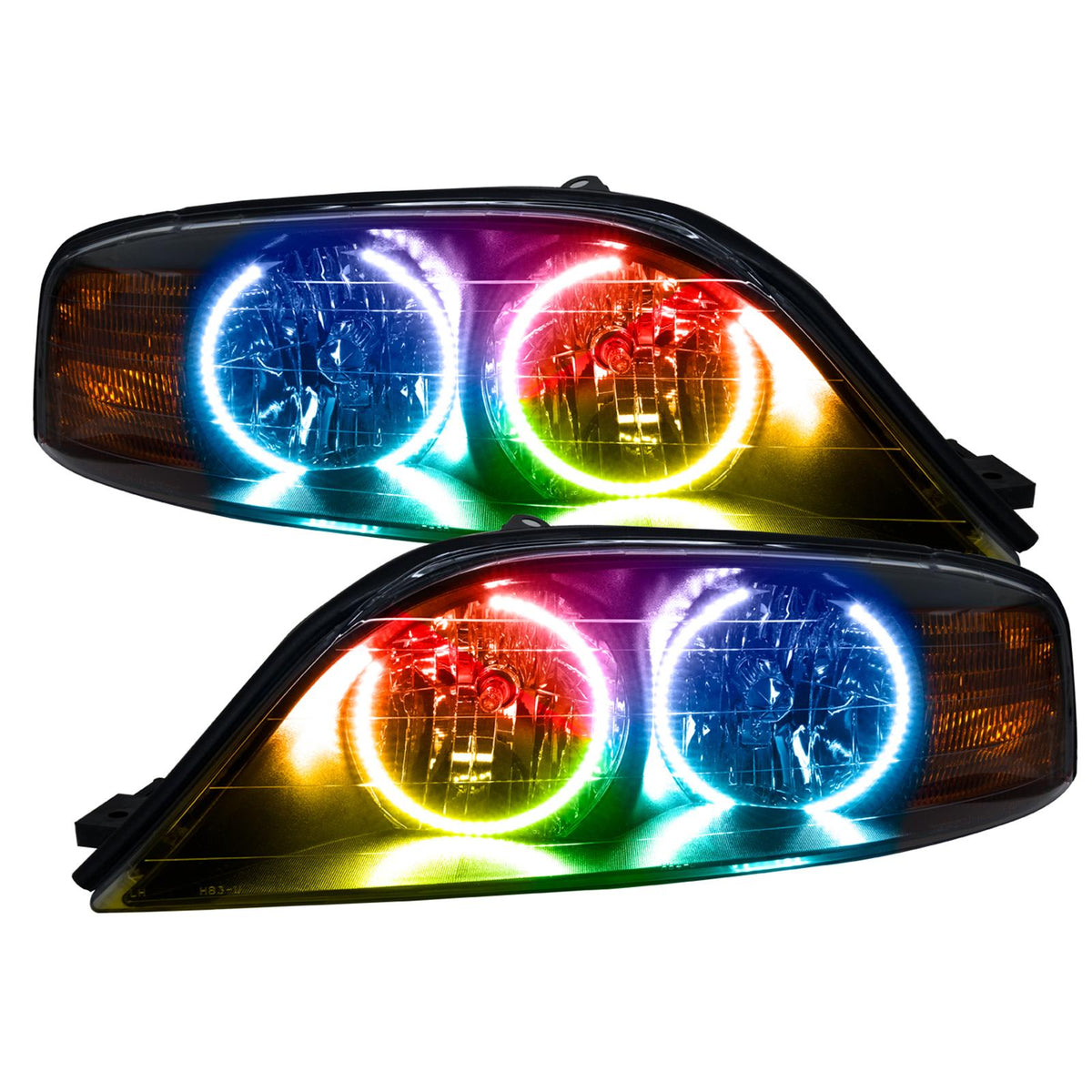 Oracle Lighting Smd Pre-Assembled Headlights, Colorshift - No Controller (2000-2002 LS) - 7082-334