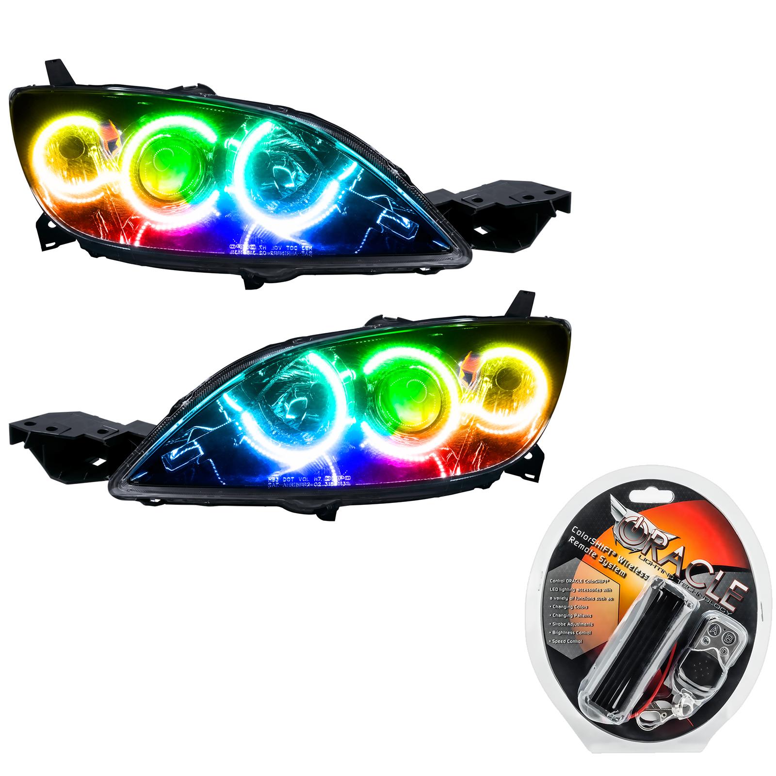 Oracle Lighting Smd Pre-Assembled Headlights, Halogen Style, Colorshift (2004-2009 3) - 7086-330