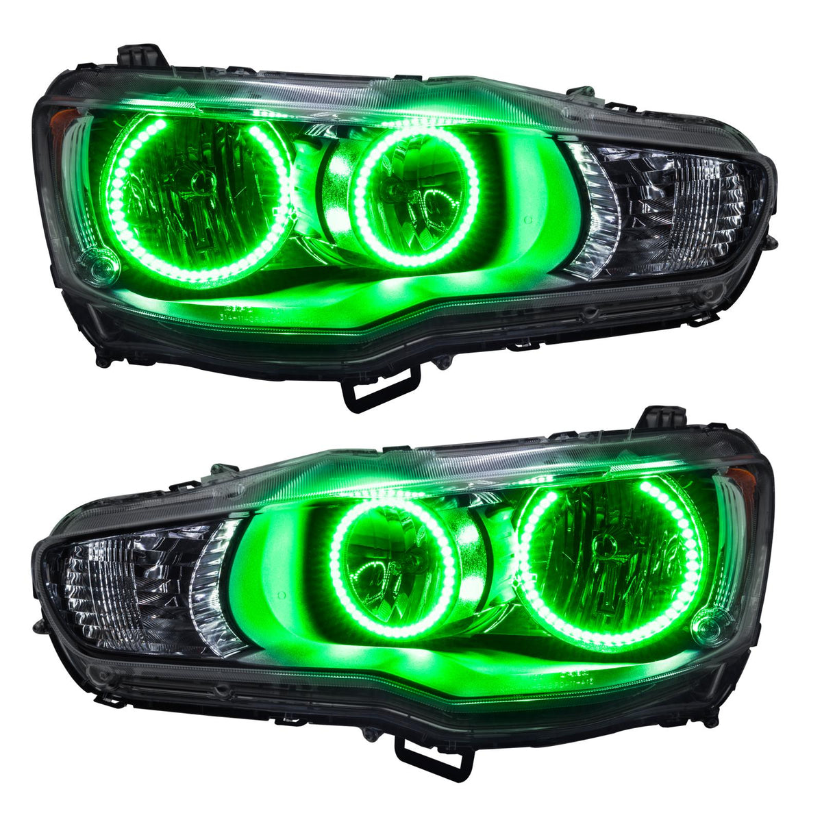 Oracle Lighting Smd Pre-Assembled Headlights, Green (2008-2017 Lancer) - 7087-004