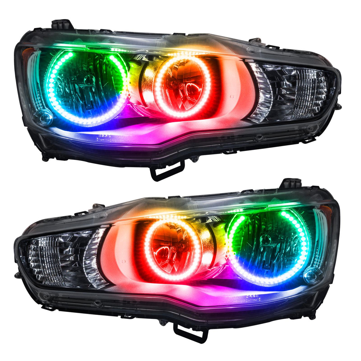 Oracle Lighting Smd Pre-Assembled Headlights, Colorshift (2008-2017 Lancer) - 7087-330
