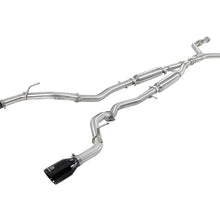 AFE Takeda Cat-Back Exhaust System w/ Black Tip (2016-2021 Q50) - 49-36132NM-B