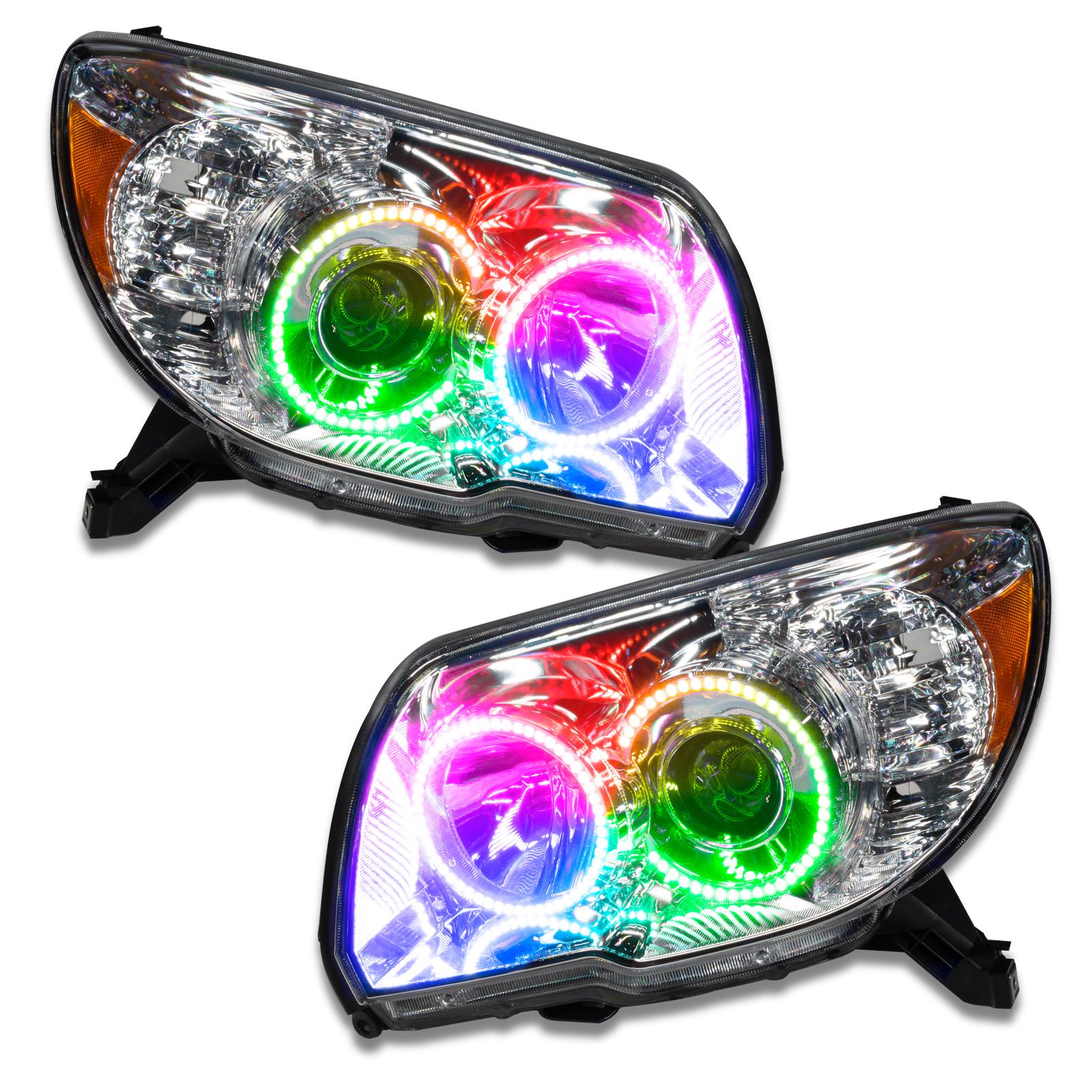 Oracle Lighting Smd Pre-Assembled Headlights, Colorshift - No Controller (2006-2009 4Runner) - 7089-334