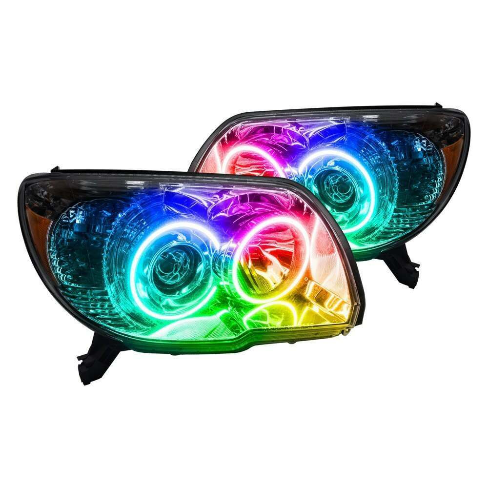 Oracle Lighting 2006-2009 Toyota 4-Runner Pre-Assembled Led Halo Headlights (2006-2009 4Runner Limited, 4Runner SR5) - 7089-335