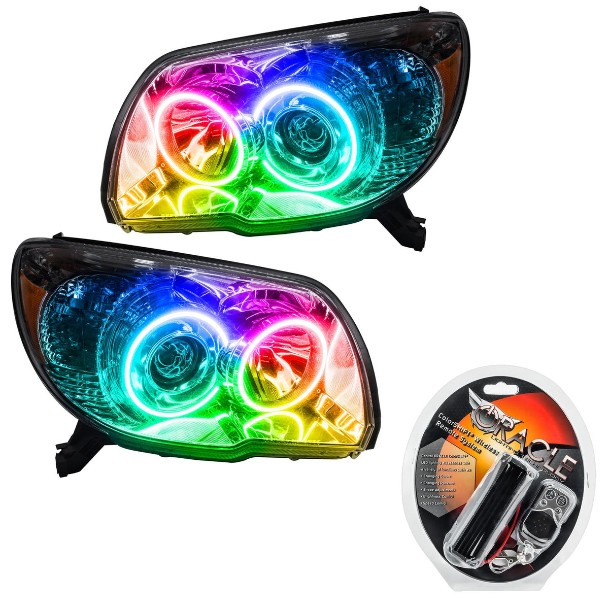 Oracle Lighting Smd Pre-Assembled Headlights, Colorshift (2006-2009 4Runner) - 7090-330