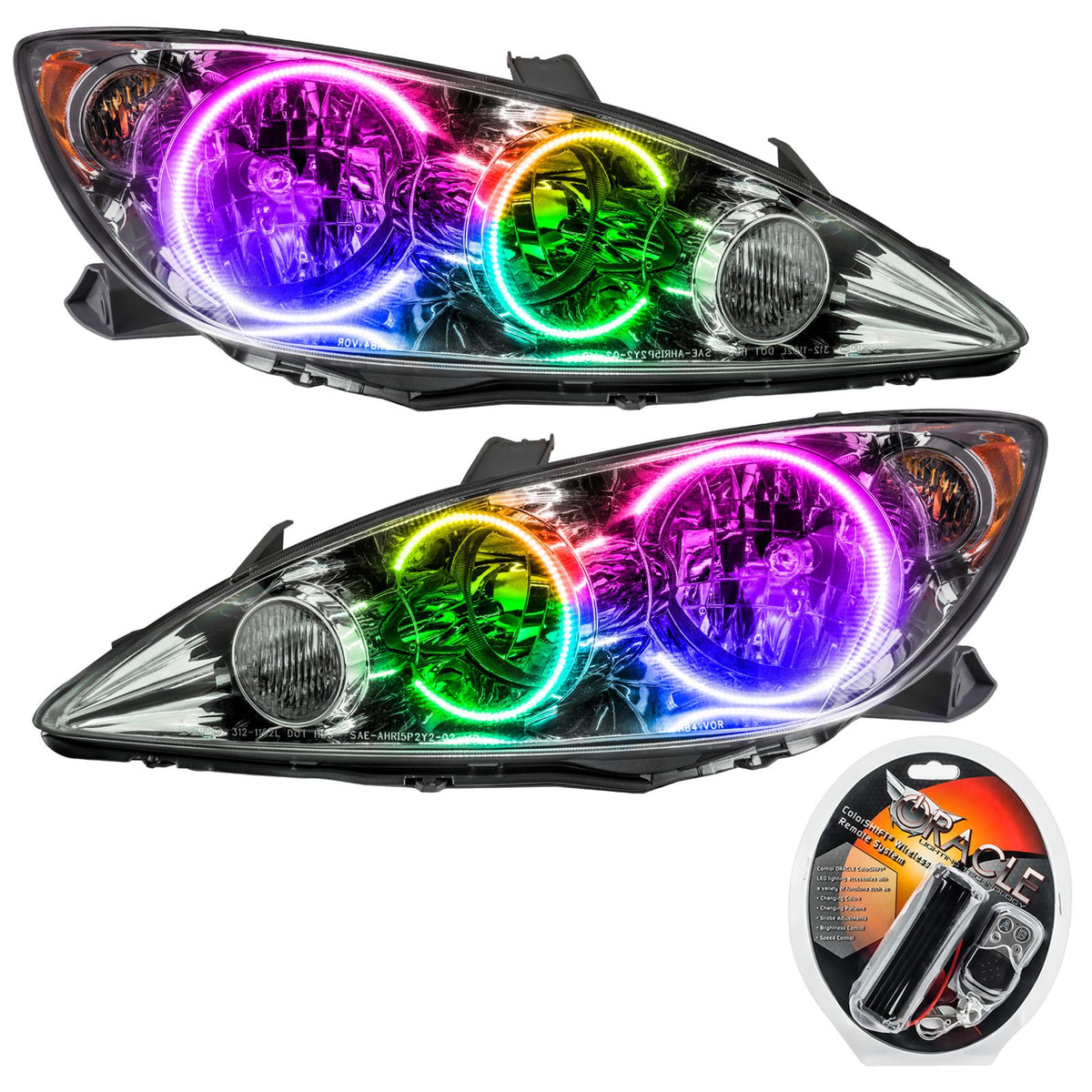 Oracle Lighting Smd Pre-Assembled Headlights, Colorshift (2005-2006 Camry) - 7091-330