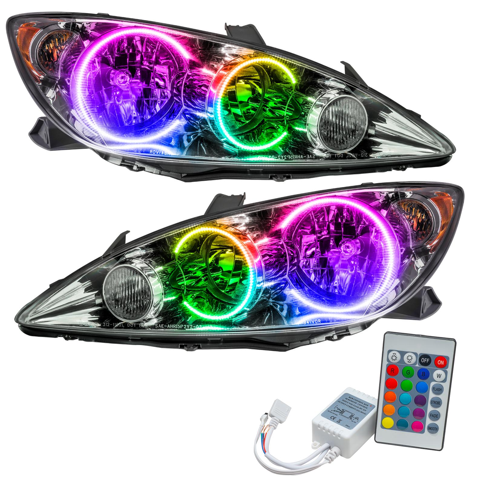 Oracle Lighting Smd Pre-Assembled Headlights, Colorshift - Simple (2005-2006 Camry) - 7091-504