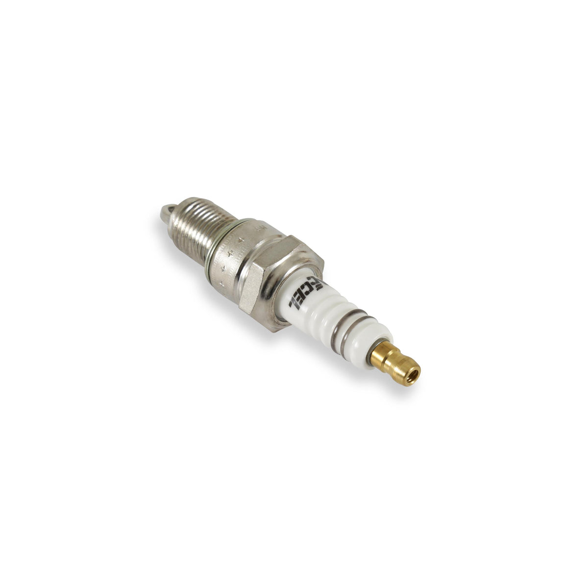 ACCEL U-Groove Copper Spark Plug; Motorcycle Copper Plug; U-Groove Design; Fits Harley Davidson Evolution w/.040 in. Gap; 2 Pack; - 2410A