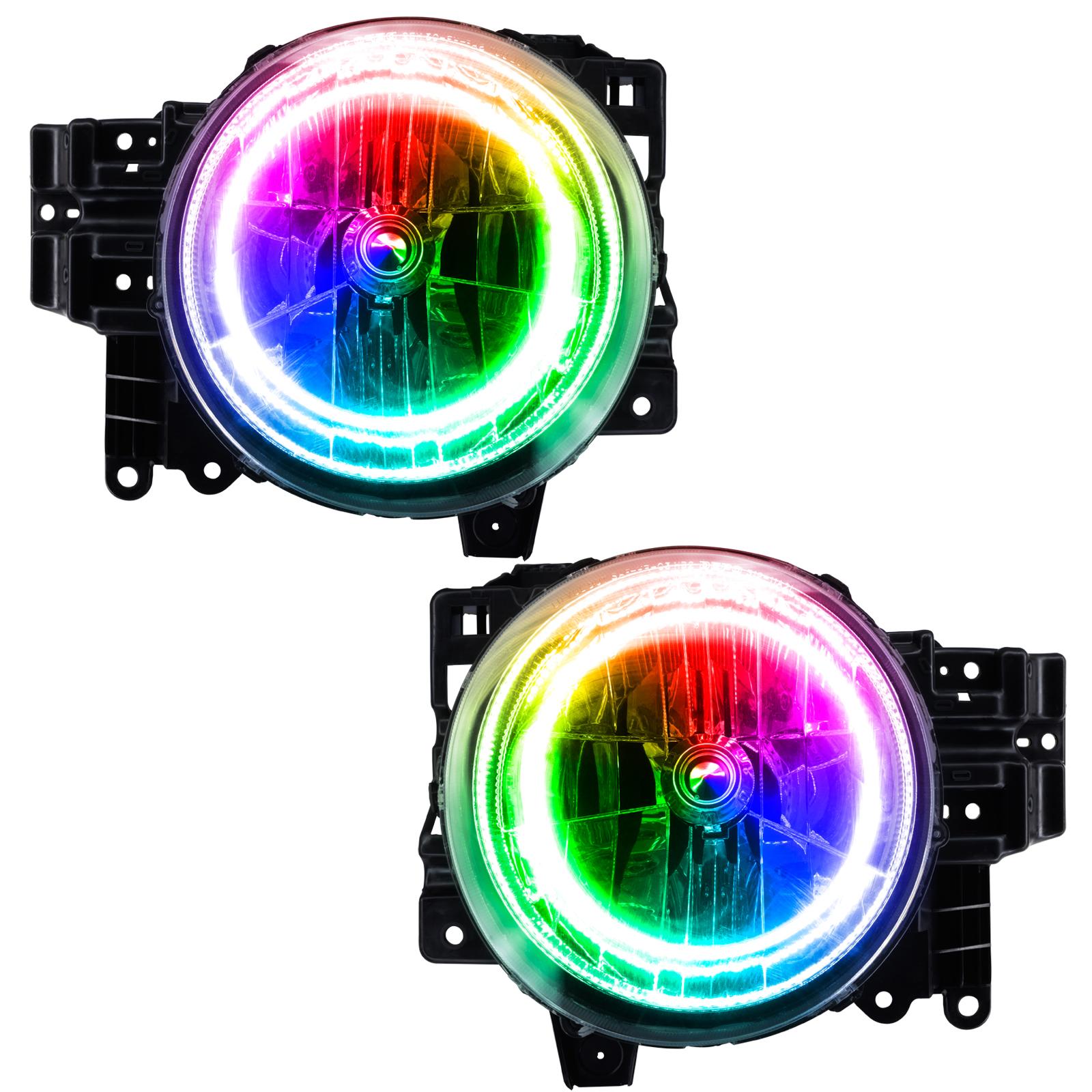 Oracle Lighting Smd Pre-Assembled Headlights, Colorshift 2.0 (2007-2014 FJ Cruiser) - 7093-333