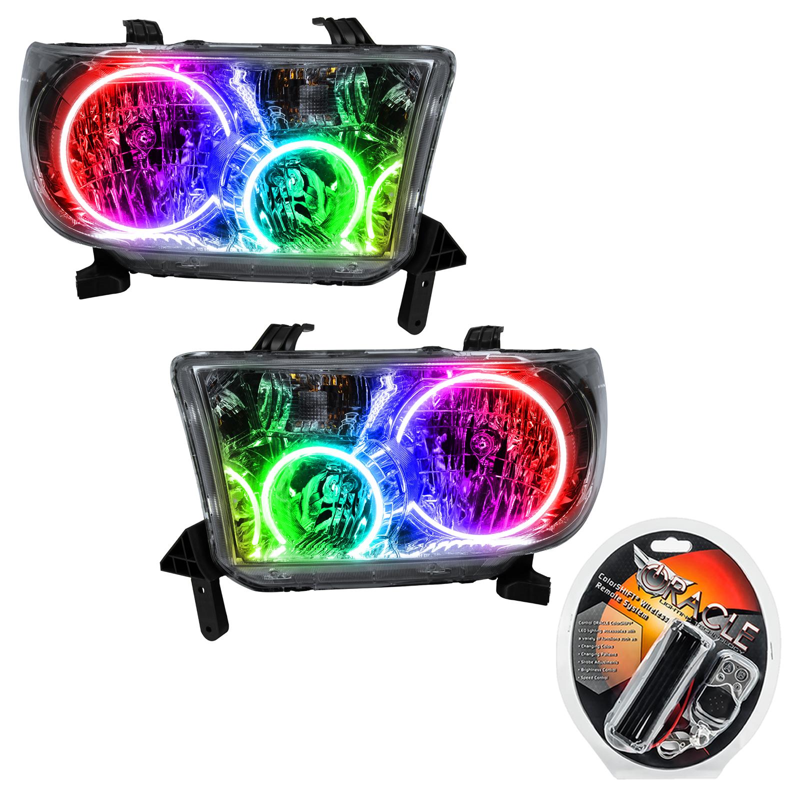 Oracle Lighting Smd Pre-Assembled Headlights, Colorshift (2008-2016 Sequoia) - 7096-330
