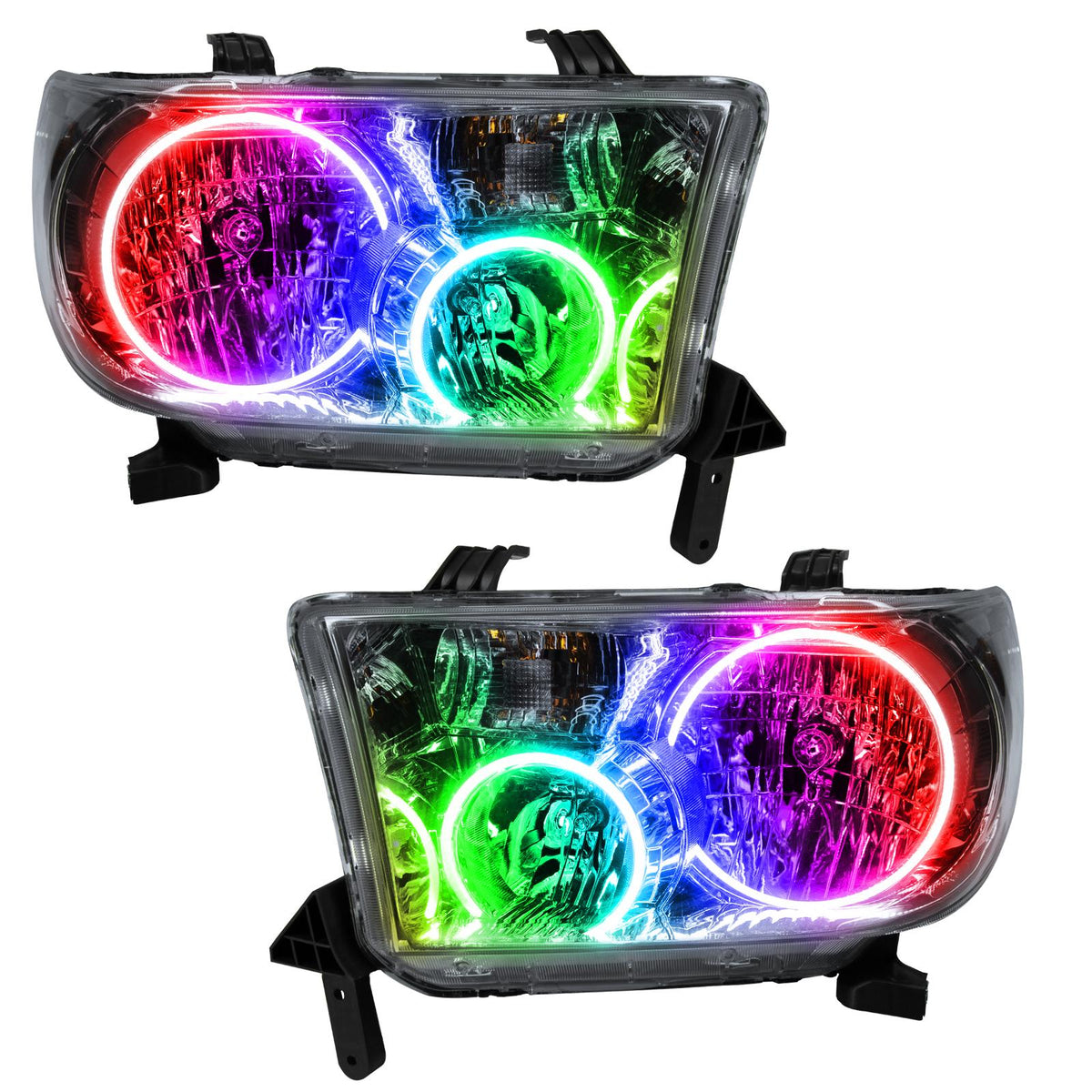 Oracle Lighting Smd Pre-Assembled Headlights, Colorshift 2.0 (2008-2016 Sequoia) - 7096-333