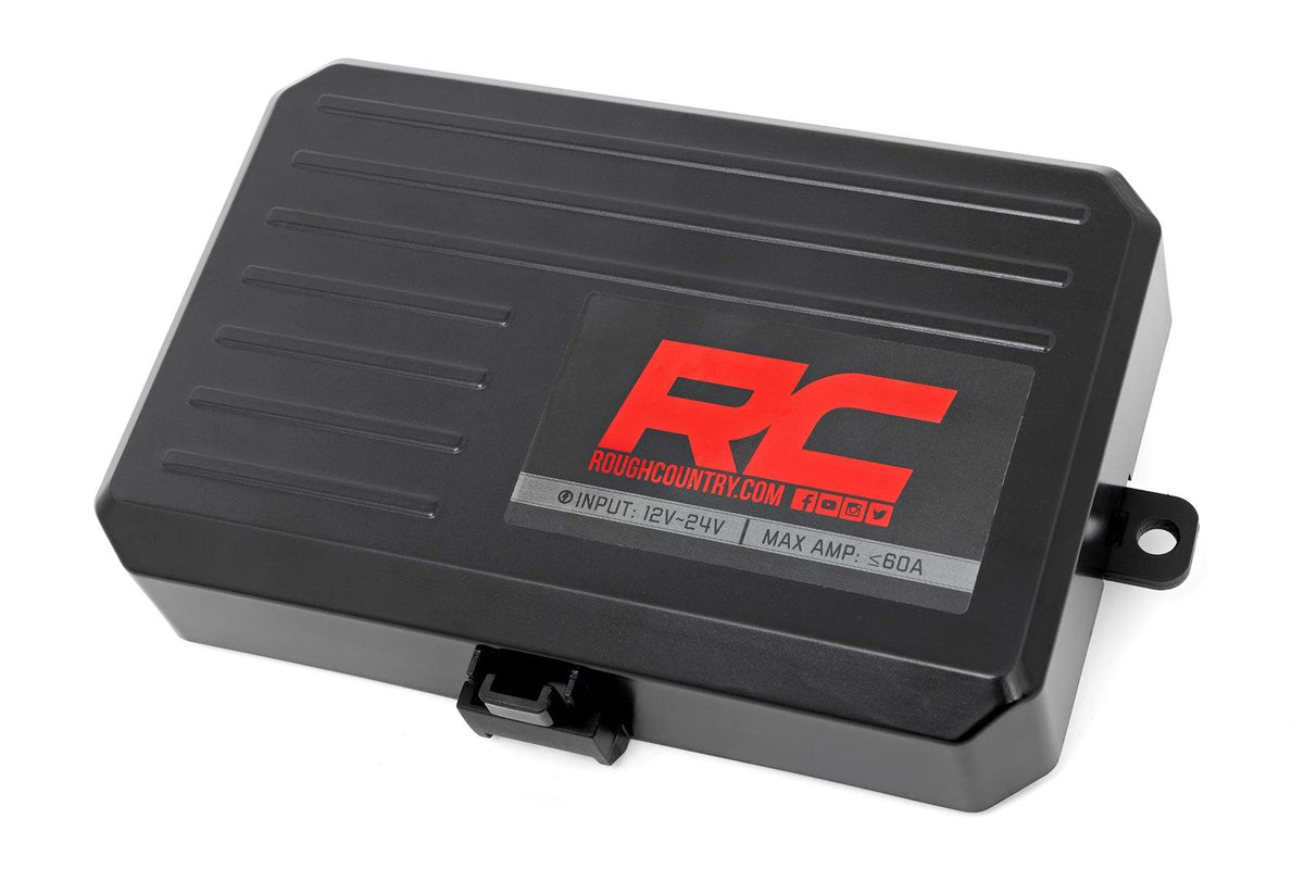 Rough Country 8 Gang Switch Panel Bluetooth RGB Backlit Buttons Multifunction Modes - 70975