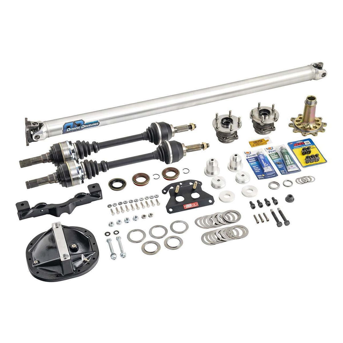 IAG Performance Ford 8.8” Rear End Swap Kit W/ 5X114.3 /Spool (Track Only) - Gr Chassis Only - IAG-DRV-1056