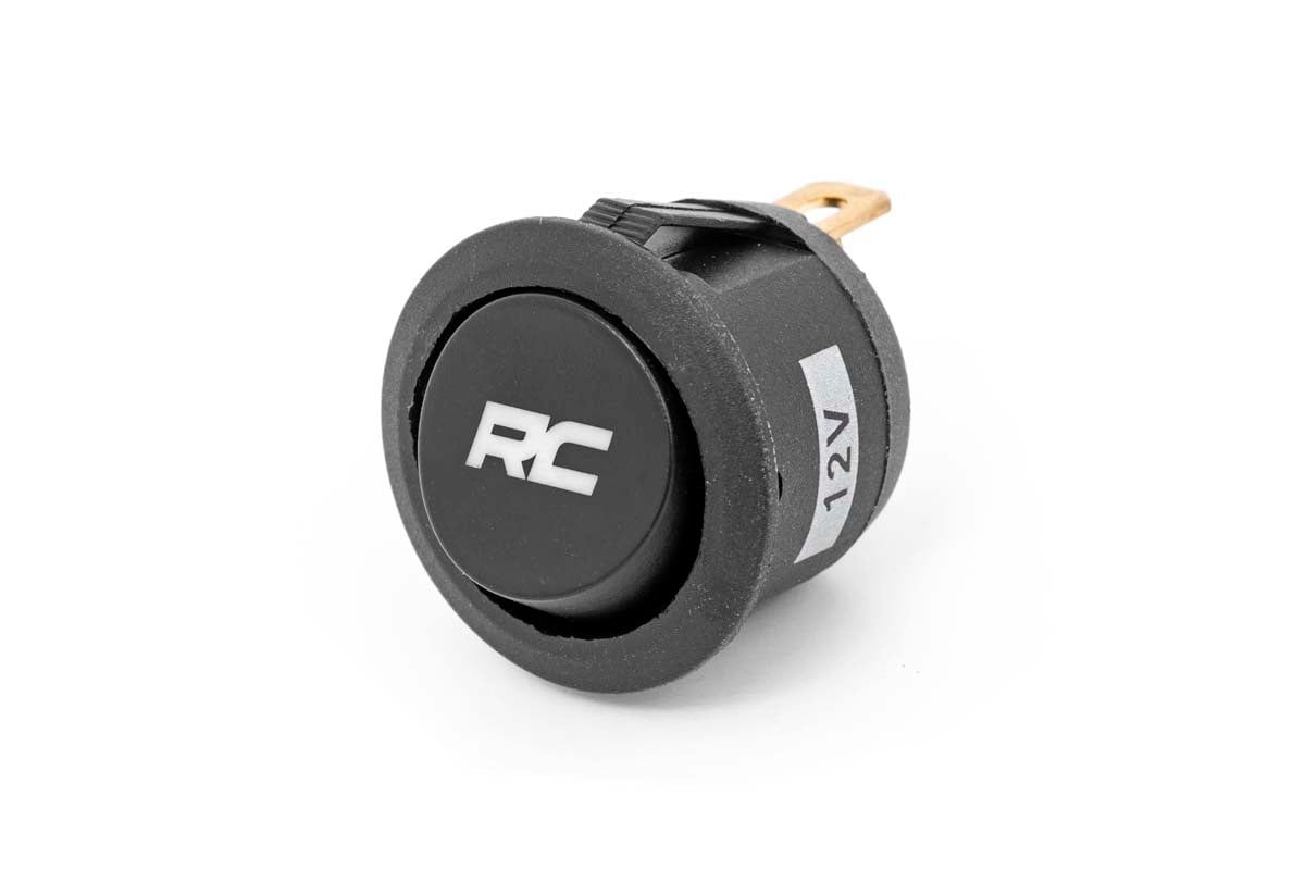 Rough Country Round LED Backlit Rocker Switch - 709RRC