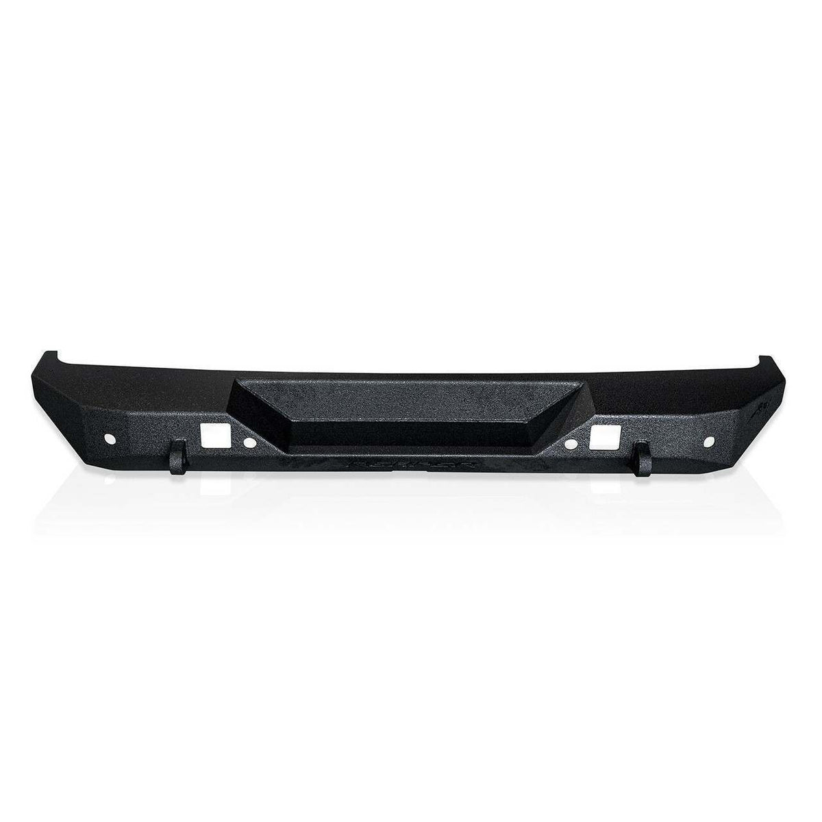 Reaper Off-Road Stainless Steel Rear Bumper Immortal - Cutout Sensors & Fog Lights (2018-2024 Jeep Wrangler JL / JLU) - JLRBSSX2B-B