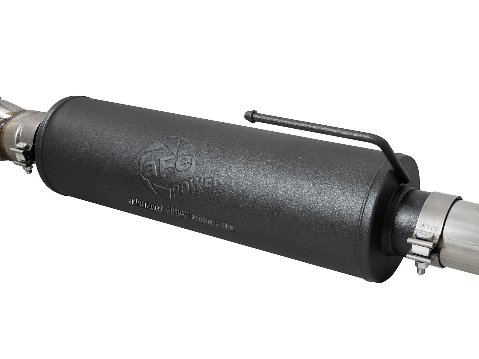 AFE MACH Force-Xp Cat-Back Exhaust System w/ Dual Hi-Tuck Tip (2017-2020 F-150, F-150) - 49-33095