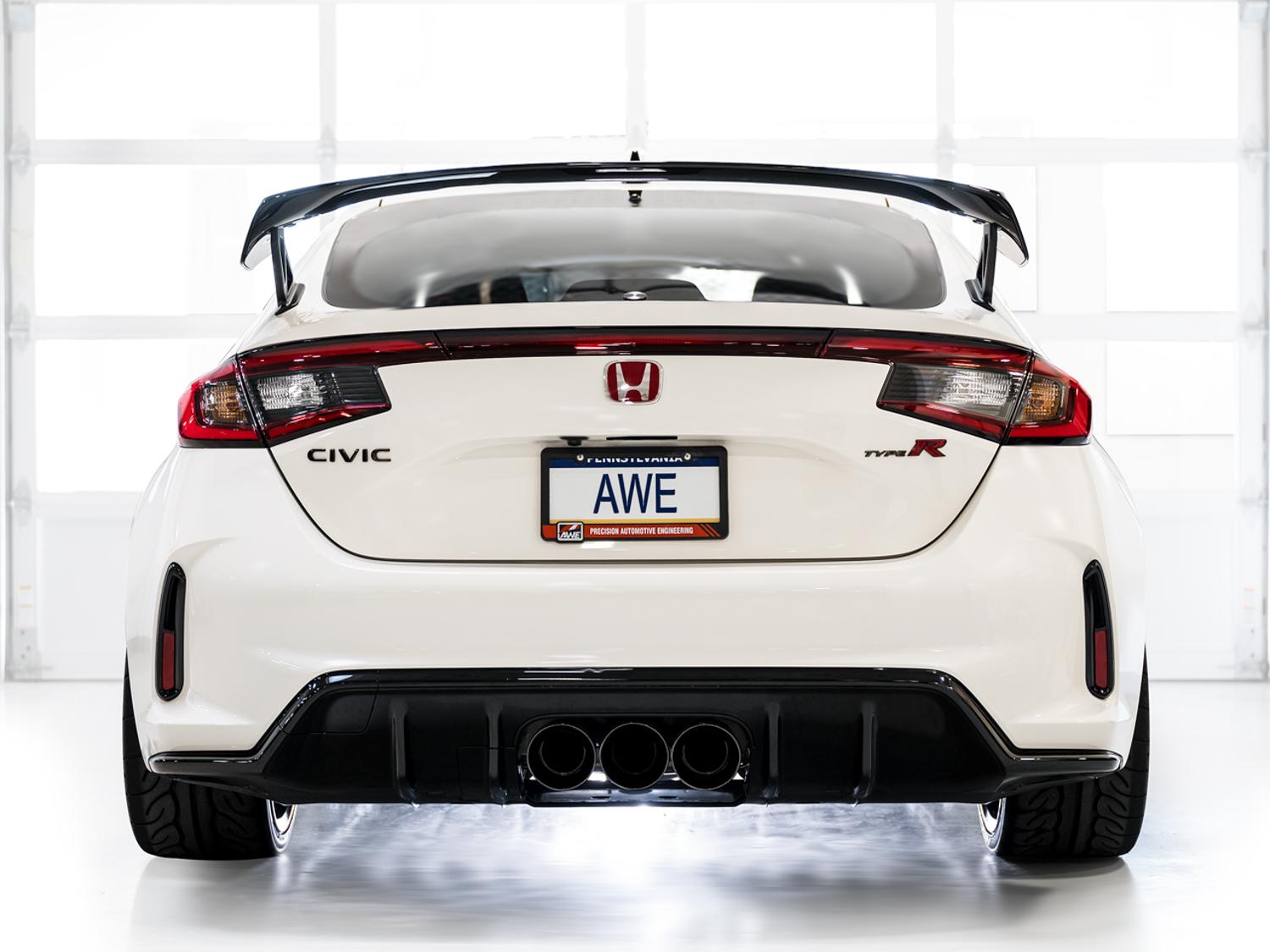 AWE Track Edition for FL5 CTR - Triple Diamond Black Tips - 3020-53287