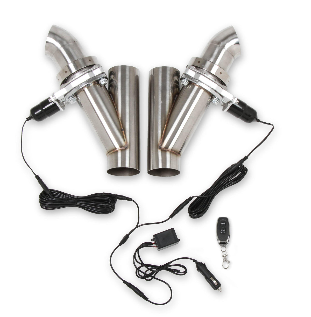 Hooker 3In Electric Exhaust Cut-Outs Dual - 11052HKR