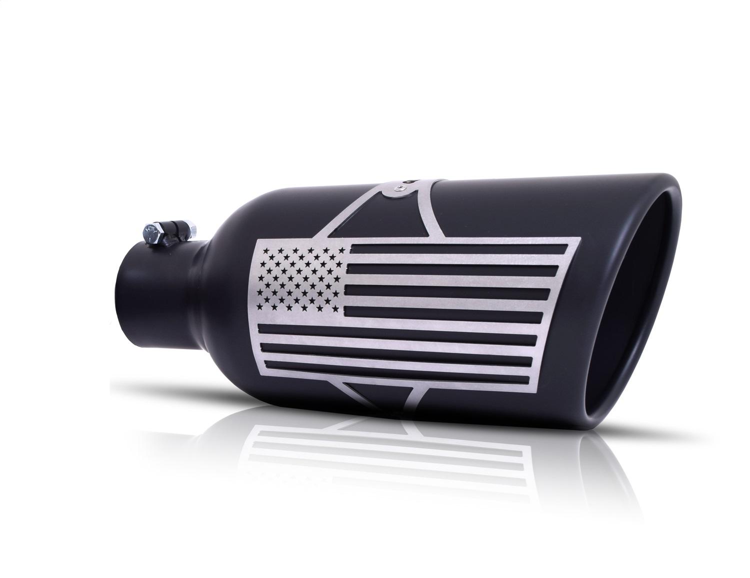 Gibson Exhaust Rolled Edge Angle Exhaust Tip - 71-1016