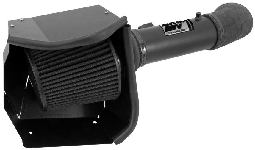 K and N Filters Performance Air Intake System (2011-2016 F-250 Super Duty, F-350 Super Duty, F-450 Super Duty, F-550 Super Duty) - 71-2582