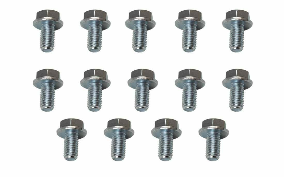 Moroso Bolts, Transmission Pan, Gm Powerglide, Stamped Steel Pan 14 Pc - 38780