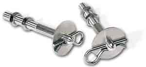 Moroso Hood Pins, Aluminum, 3/8 In - 39000