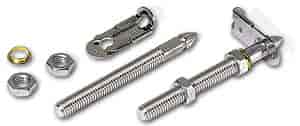 Moroso Hood Pins, Alum, 3/8 In - 39010