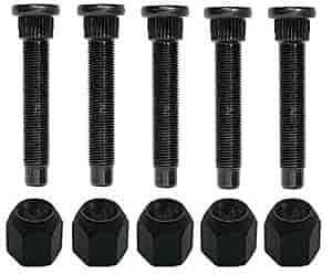 Moroso Wheel Stud Nut Kit, 1/2 In. -20 X 3 In.,.615 In. - 46480